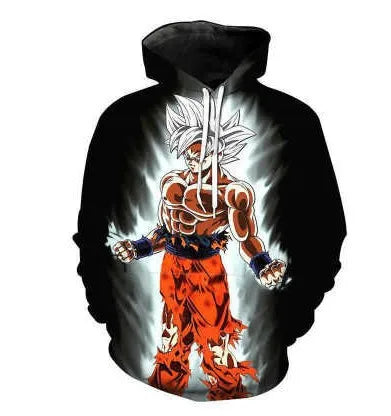 Winter Oversized Dragon Ball Hoodie