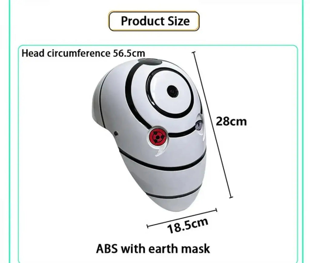 Akatsuki Tobi Mask with LED 🫨🫨