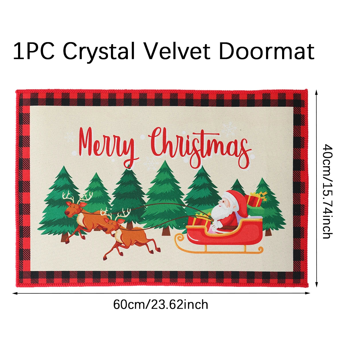 Christmas Door Mat