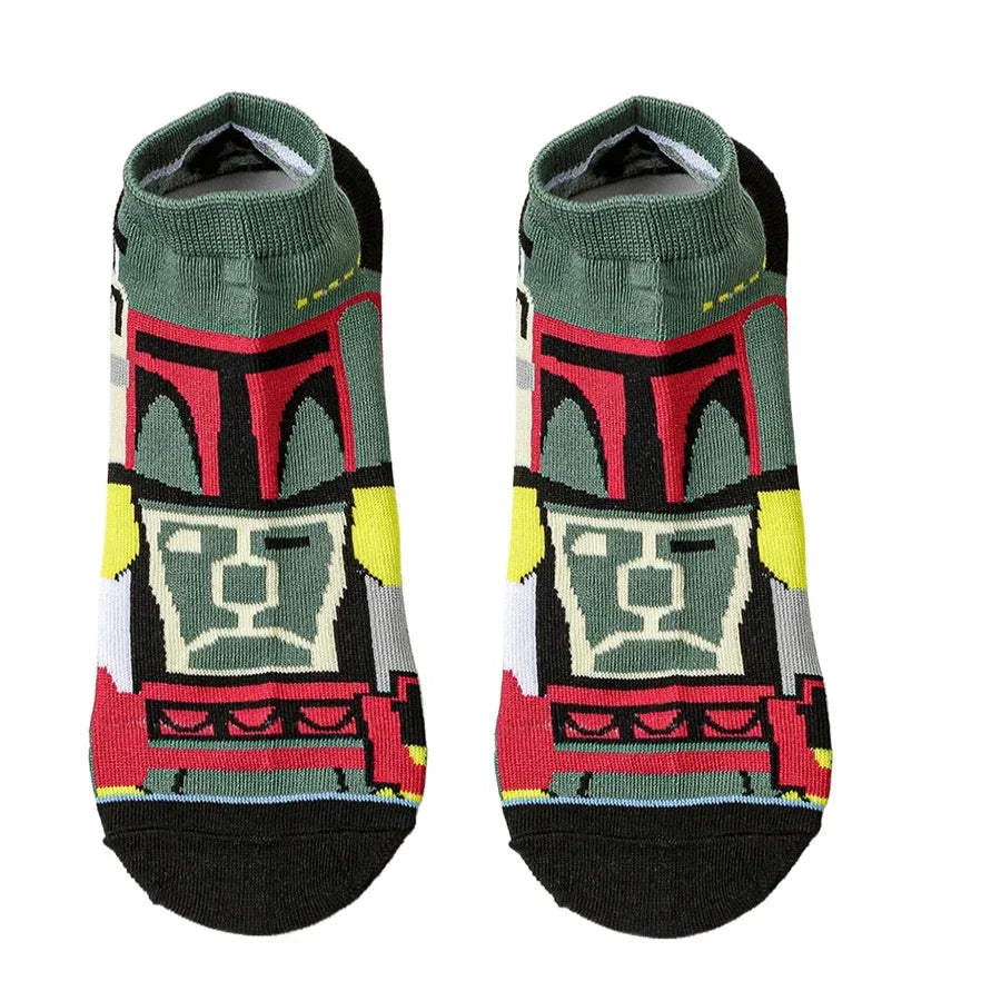 6Pairs Disney Funny Socks