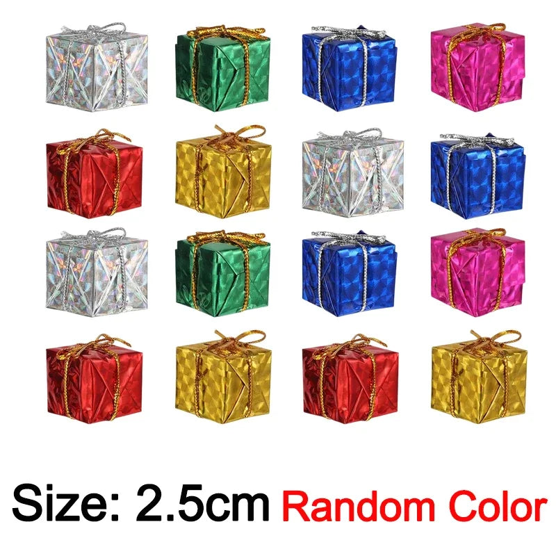 Mini Xmas Ornaments Gifts Boxes