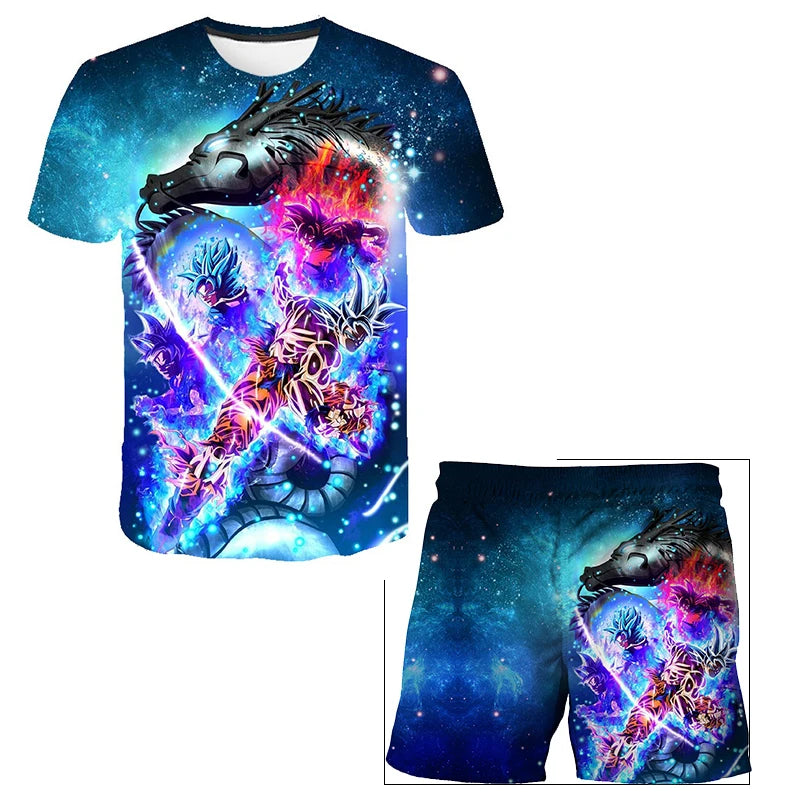 Anime Dragon Ball Z Boy 3D T-shirt