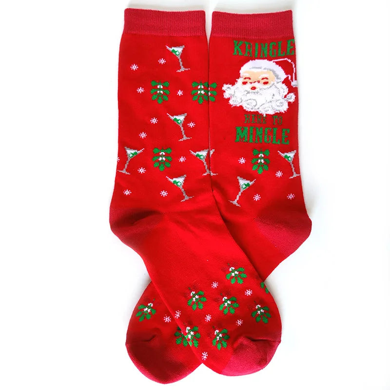 2025 New Men Christmas Socks