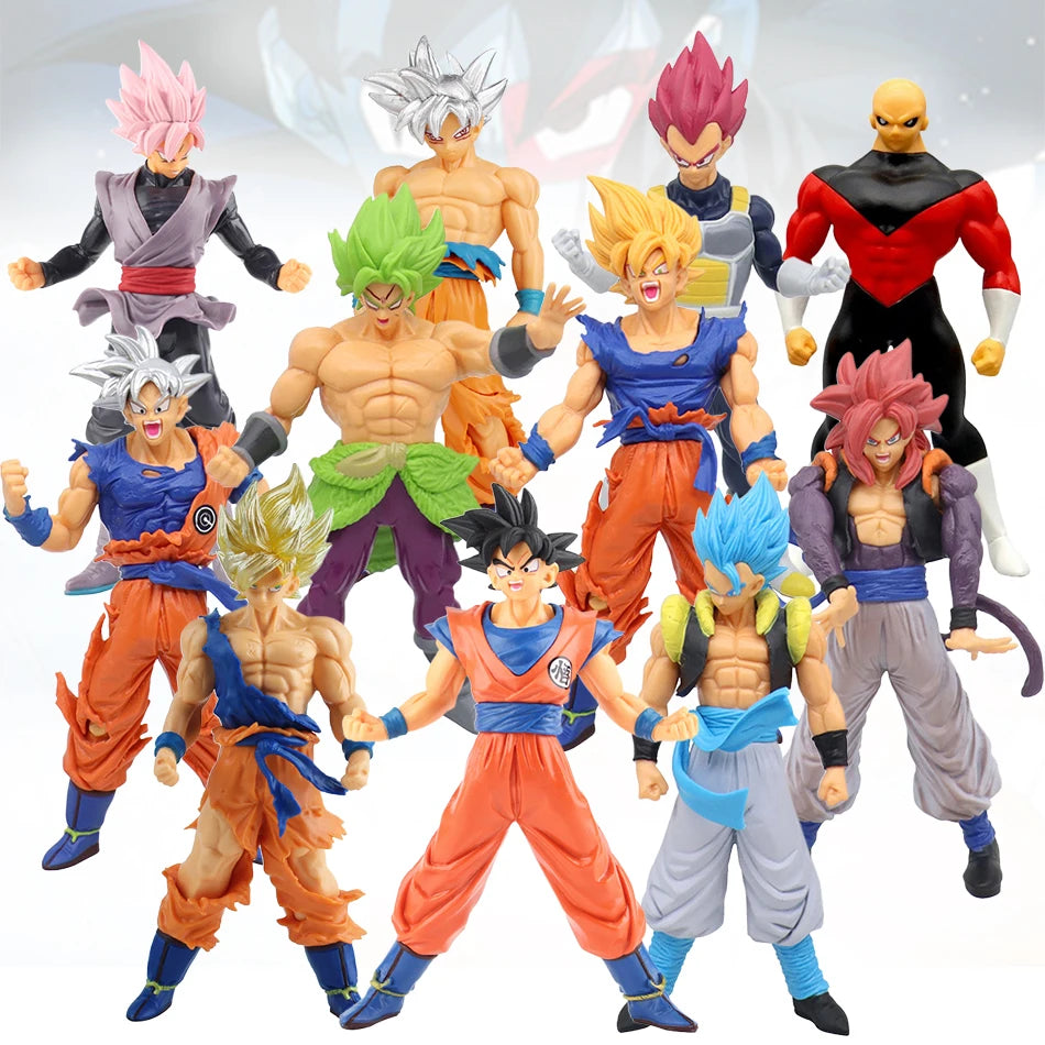 17-18CM Anime Dragon Ball Z Super Saiyan Anime Action Figure
