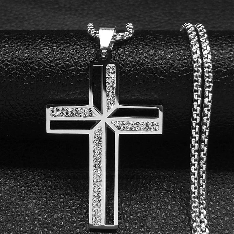 Catholic Jesus Cross Necklace <3