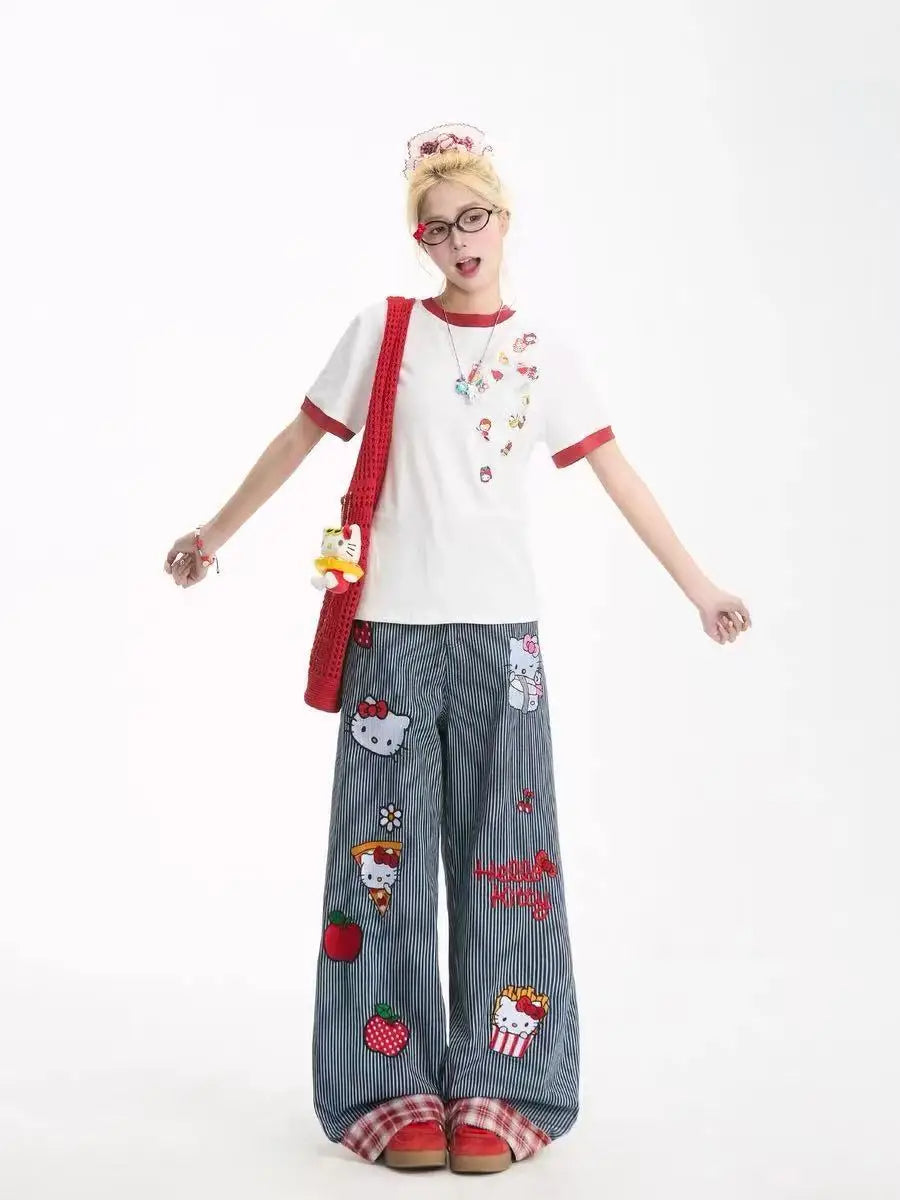 Hello Kitty Kawaii  American Jeans ❤️❤️