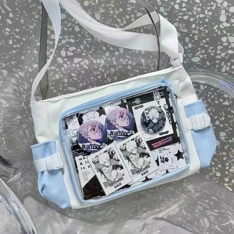 NEW! Japan Style Transparent Postcard Bag
