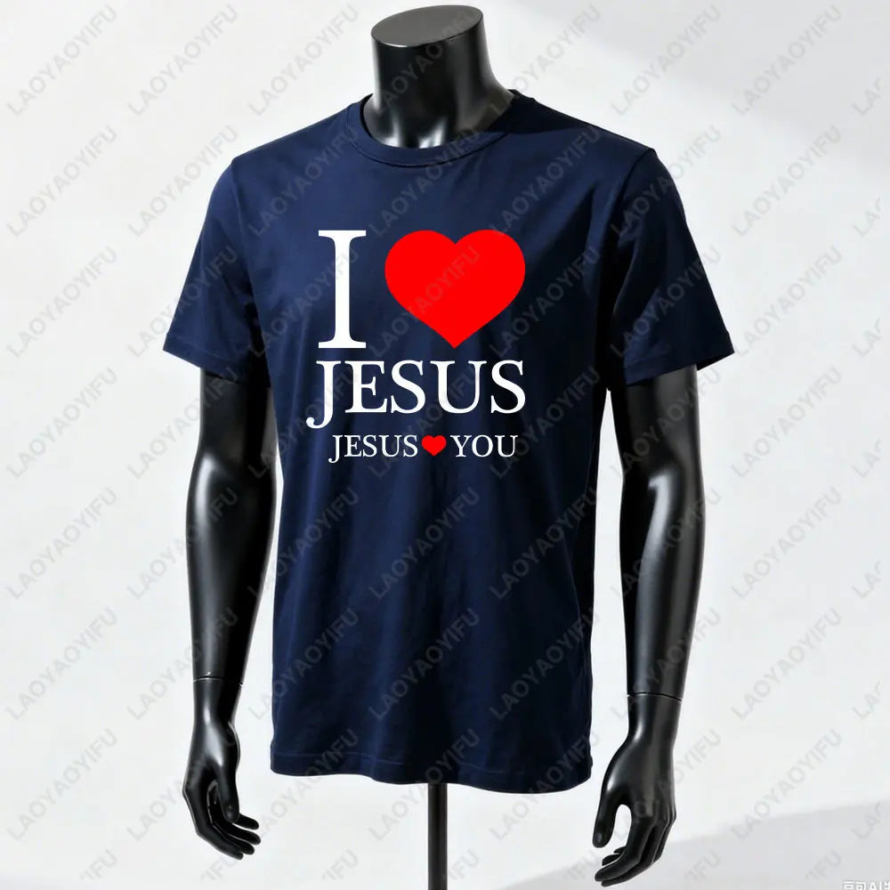 I LOVE JESUS CHRISTIAN T-Shirt
