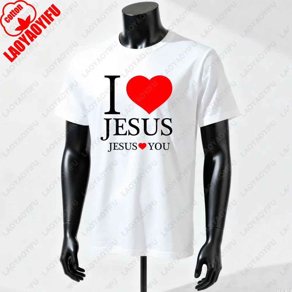 I LOVE JESUS CHRISTIAN T-Shirt