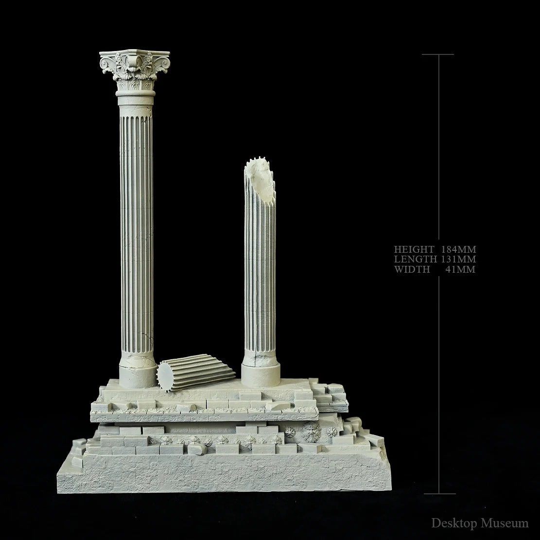 Fish Tank Water Landscape Roman Column