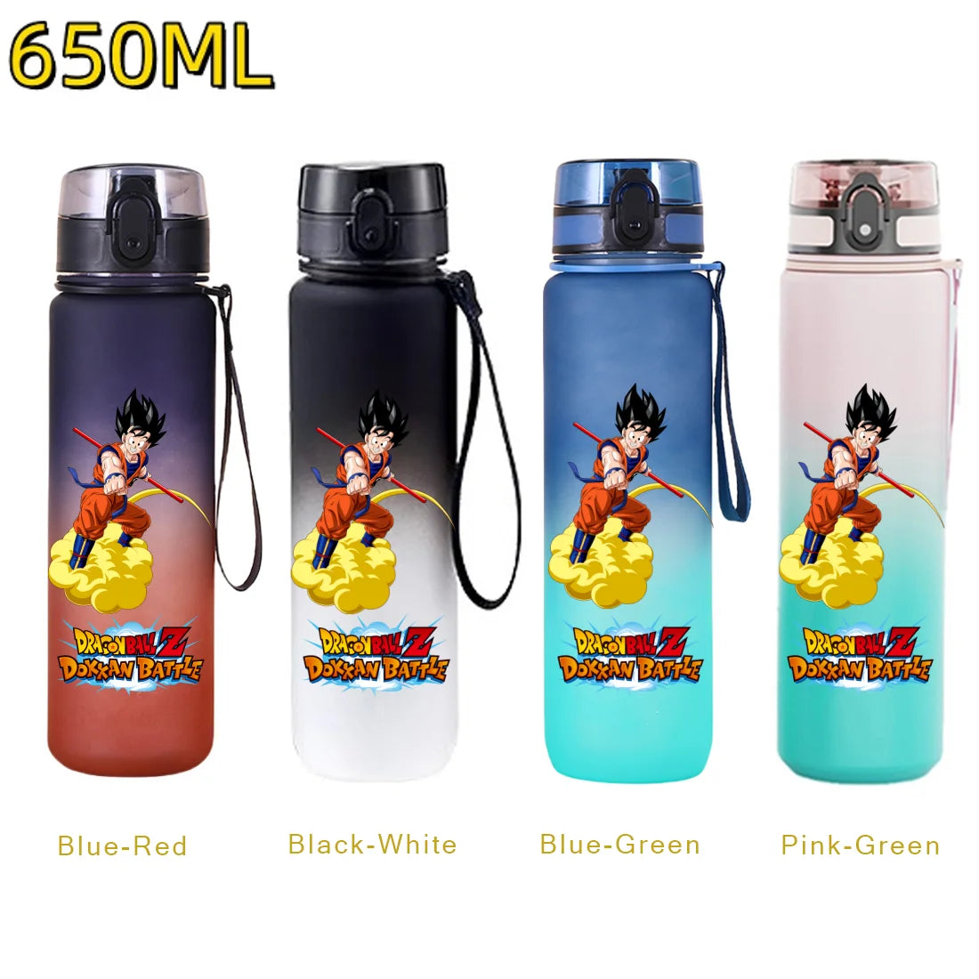 650ML Anime Dragon Ball Son Goku Sports Water Bottle