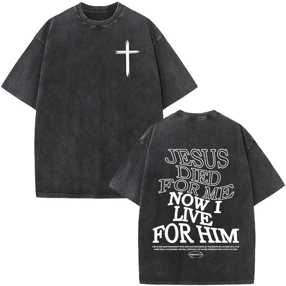 Bible Verse Washed T-shirts