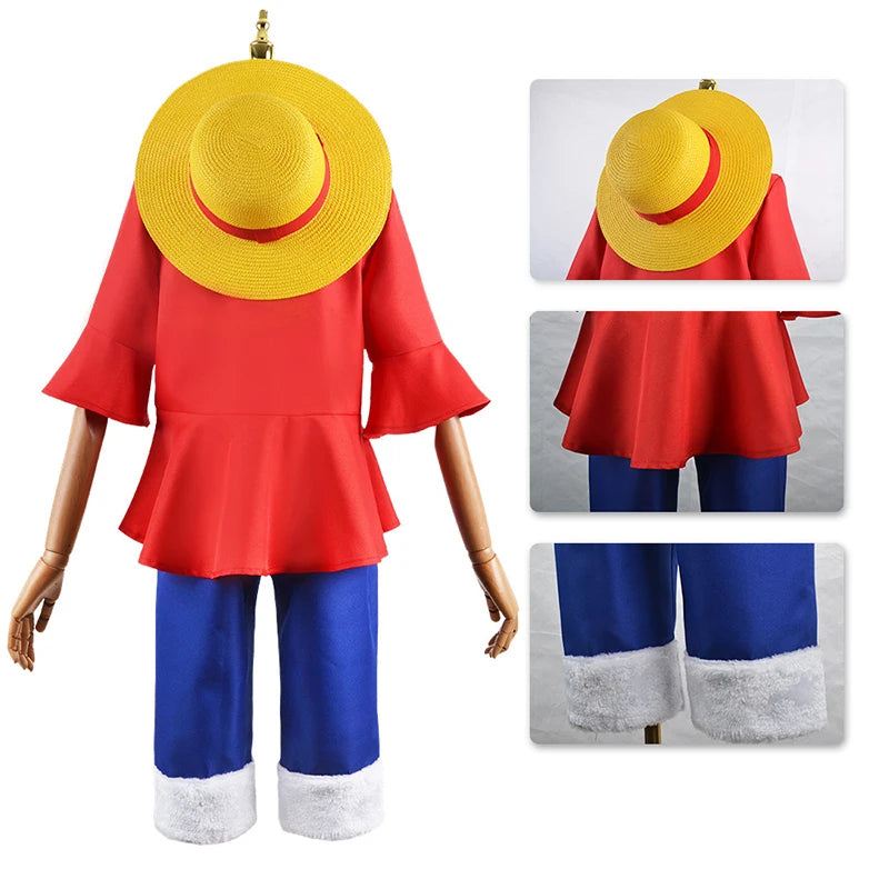 One Piece Pirate Luffy Cosplay Costumes