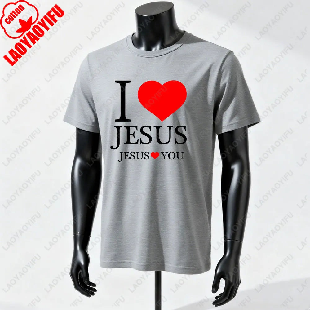 I LOVE JESUS CHRISTIAN T-Shirt