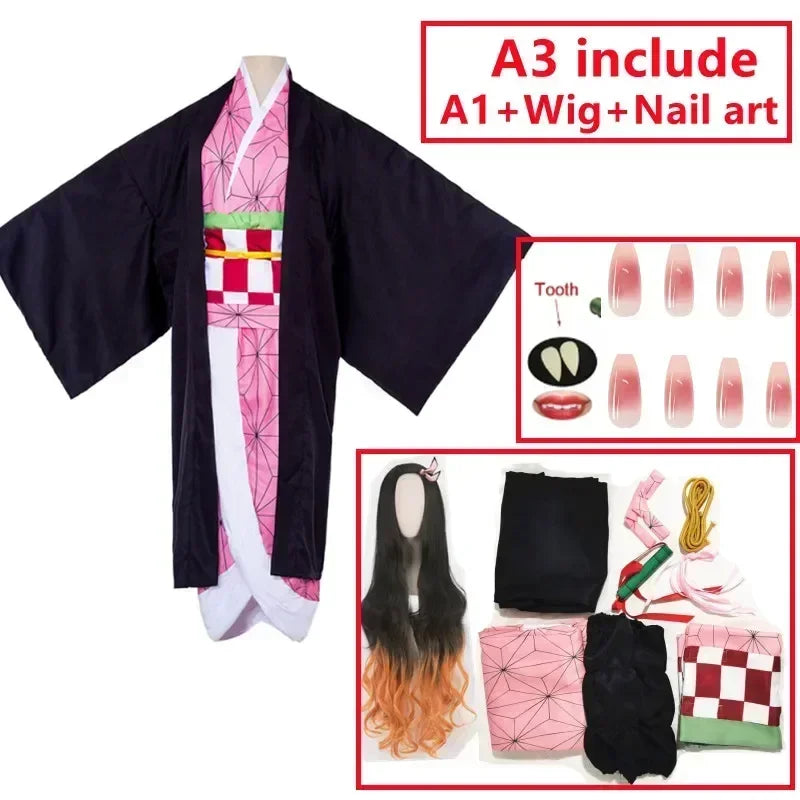 Kamado Nezuko Cosplay Costume