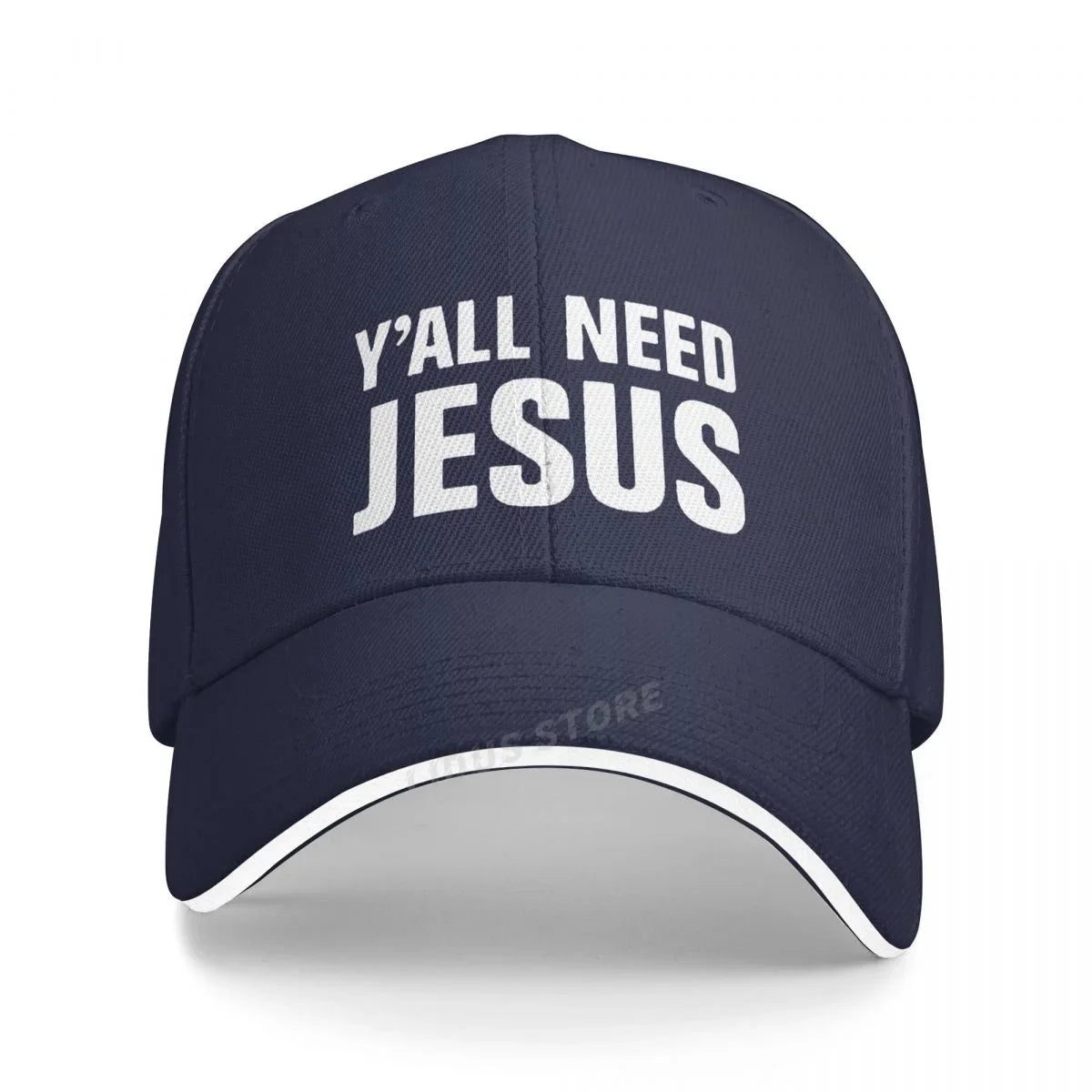 Y'all Need Jesus Baseball Cap ❤️