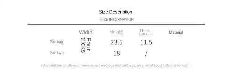 NEW! Japan Style Transparent Postcard Bag