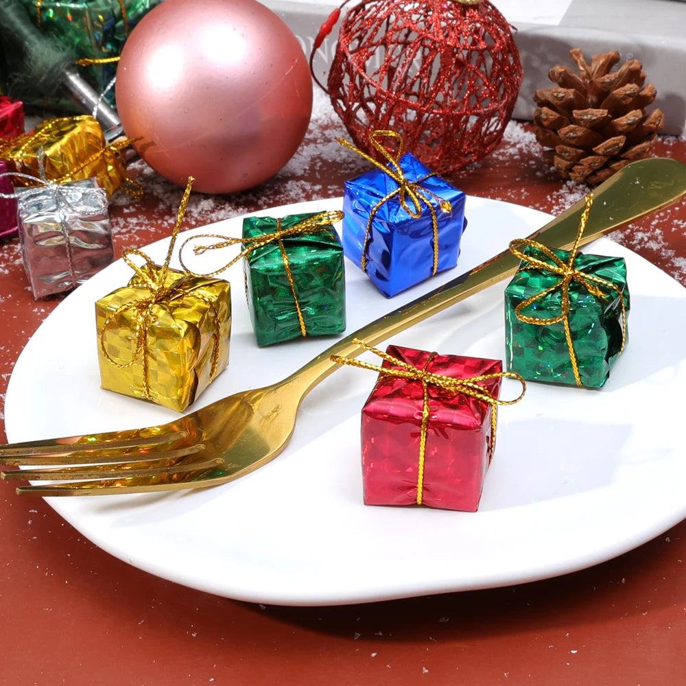 Mini Xmas Ornaments Gifts Boxes