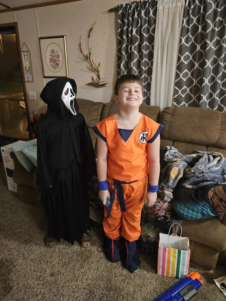Kids Anime Son Goku Cosplay Costumes