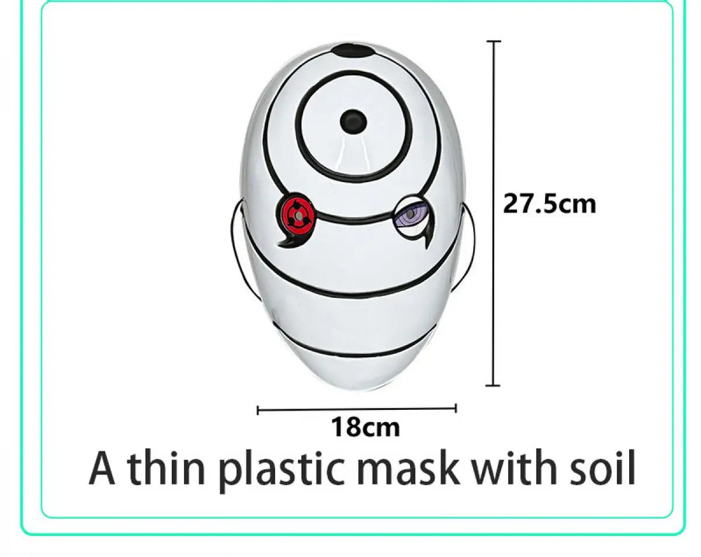 Akatsuki Tobi Mask with LED 🫨🫨