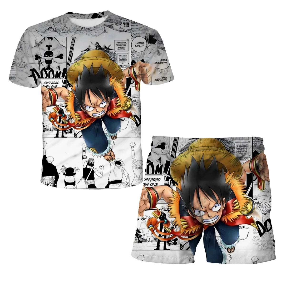 Anime 3D One Piece T-shirt