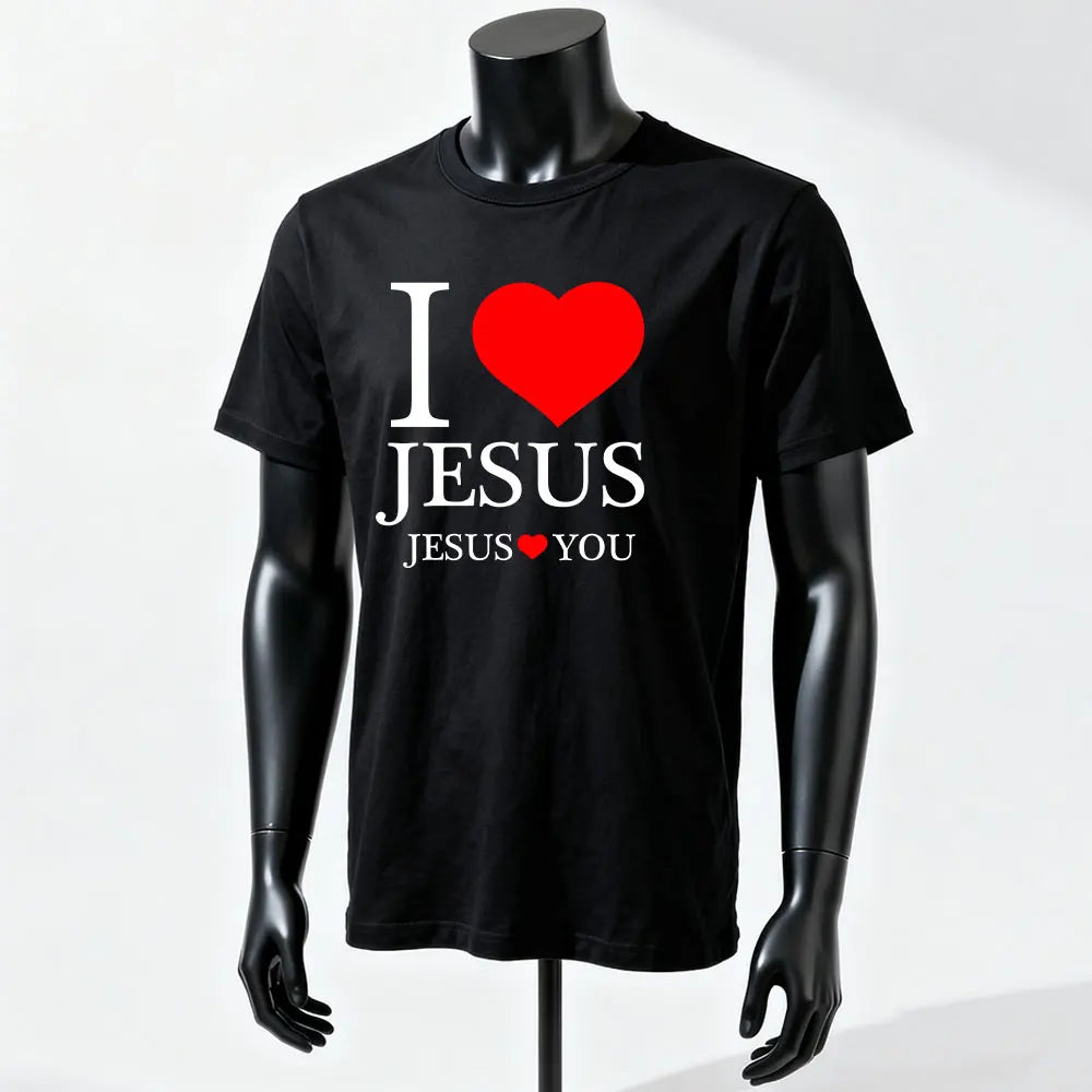 I LOVE JESUS CHRISTIAN T-Shirt