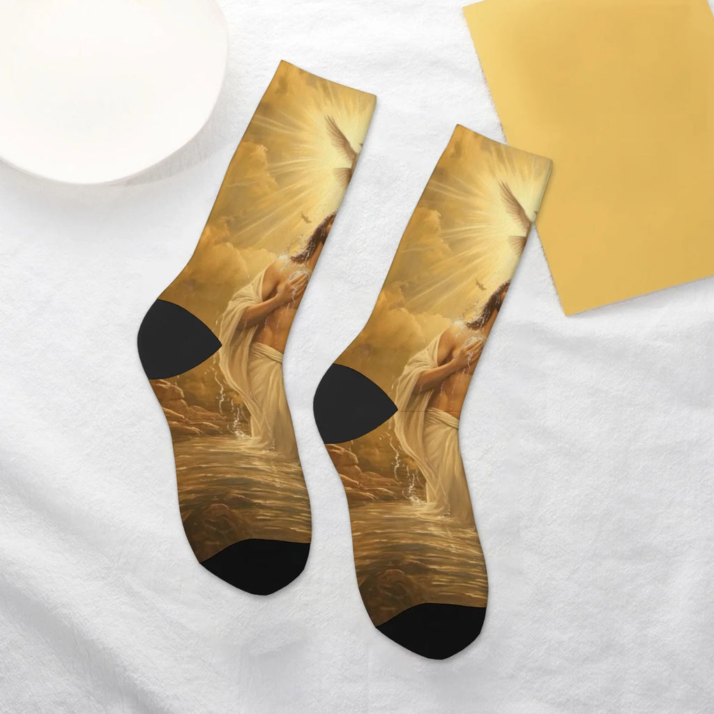 Jesus Sacred Heart Socks
