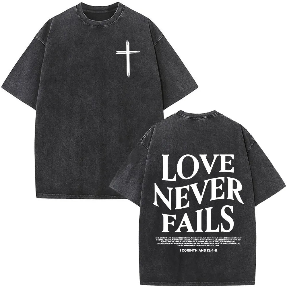 Bible Verse Washed T-shirts