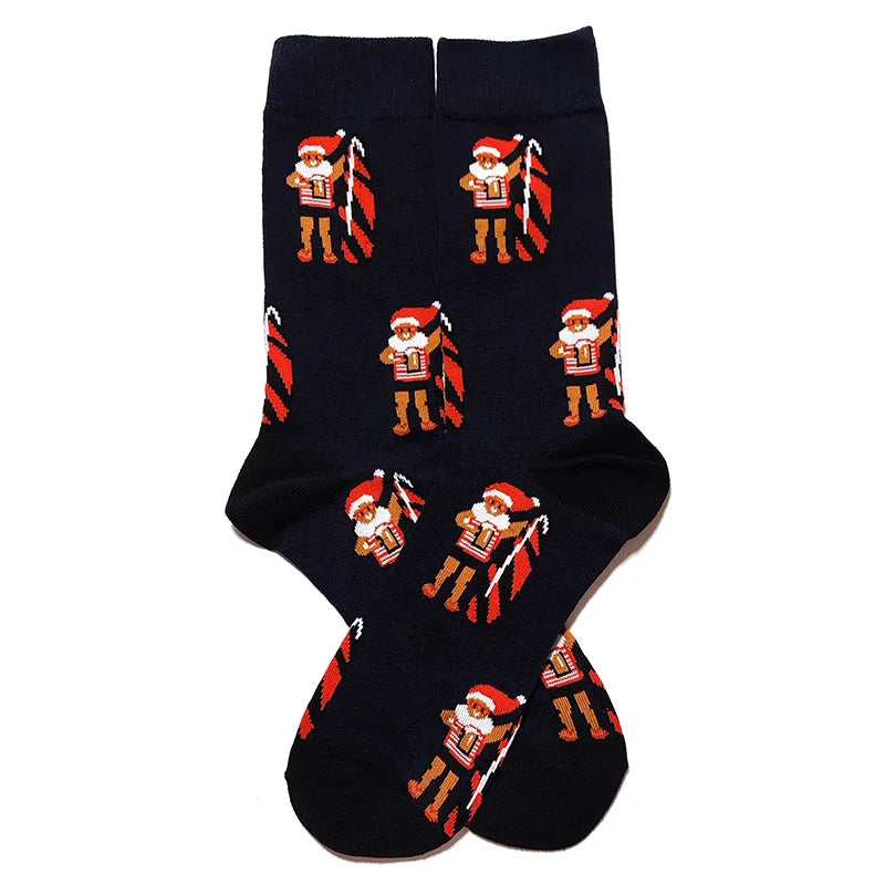 2025 New Men Christmas Socks