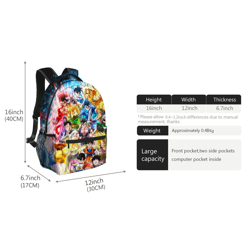 3D Printed Dragon Ball School Bag