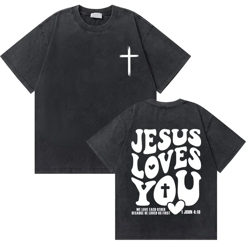 Jesus Good News God Loves You T-shirt
