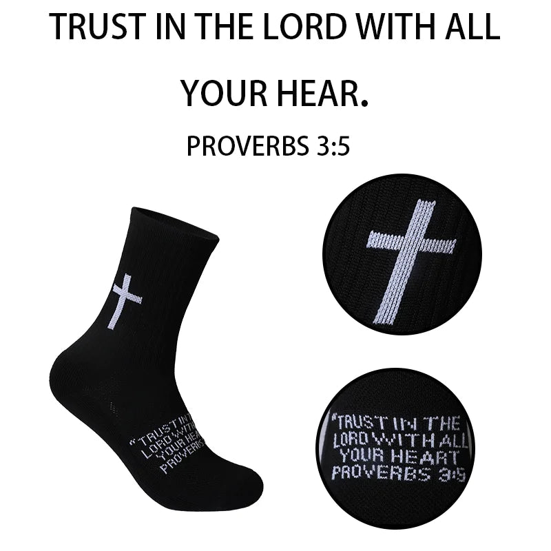 4 Pairs Christian Socks