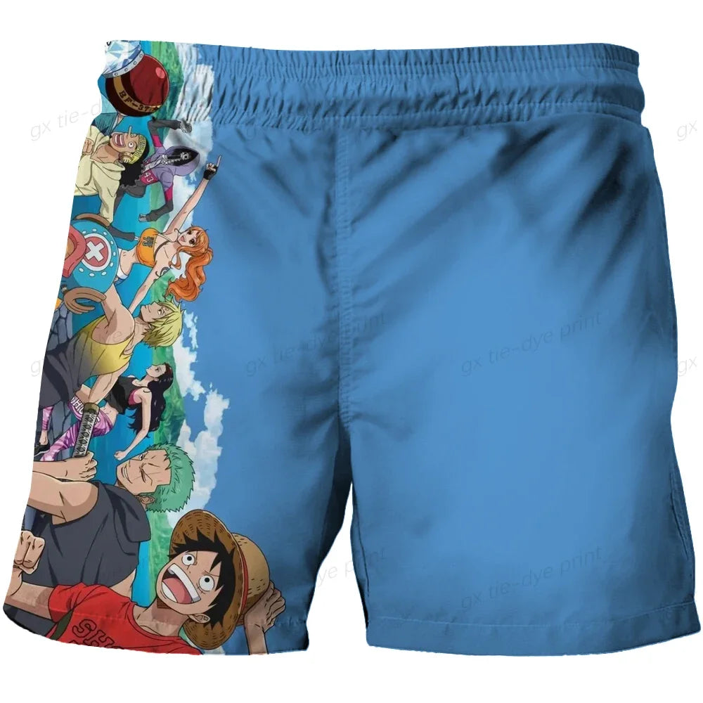 One Piece Harajuku Style Shorts