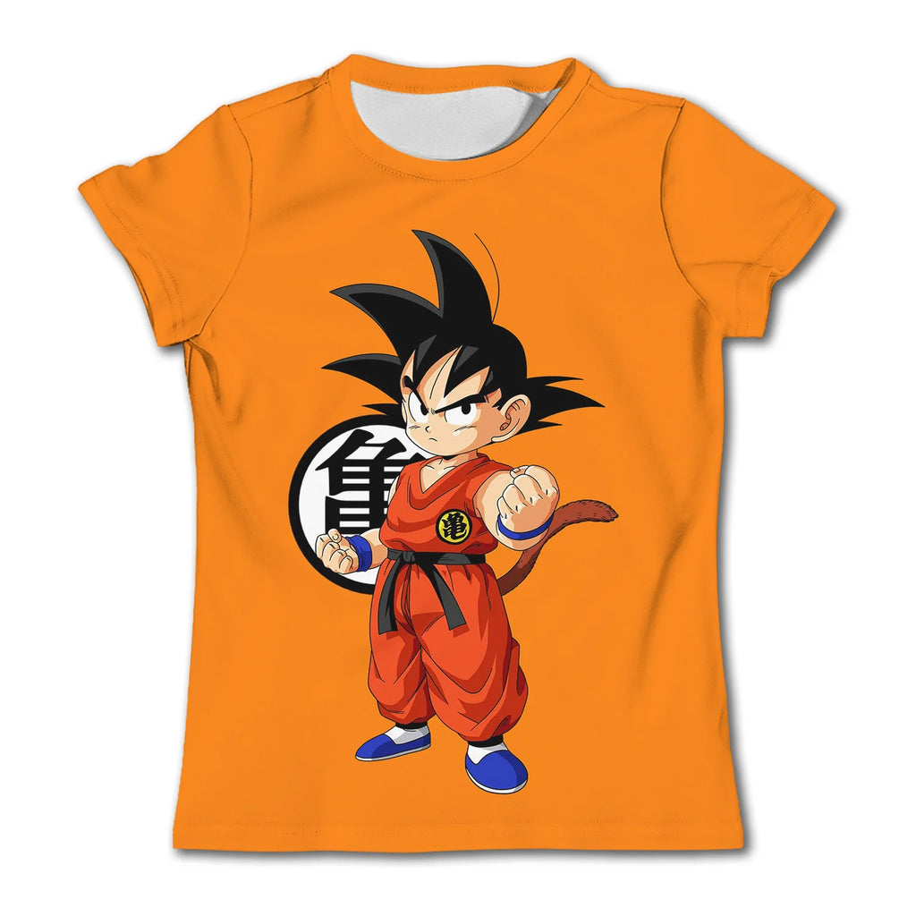 Anime Dragon Ball Z Boy 3D T-shirt