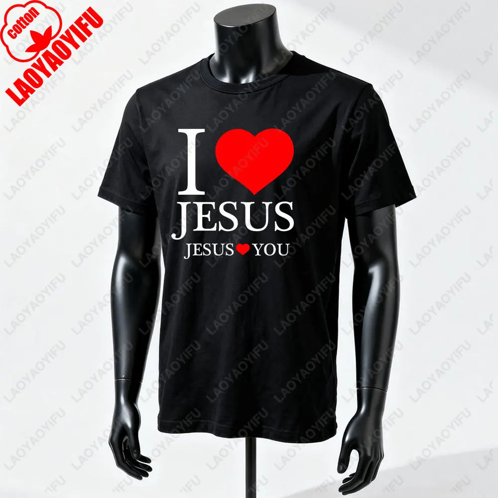 I LOVE JESUS CHRISTIAN T-Shirt